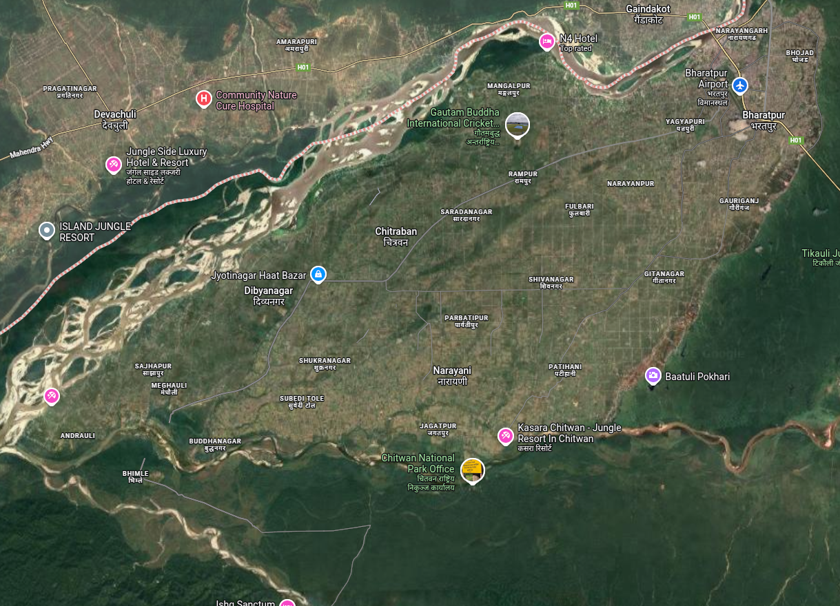 Chitwan Valley landscape